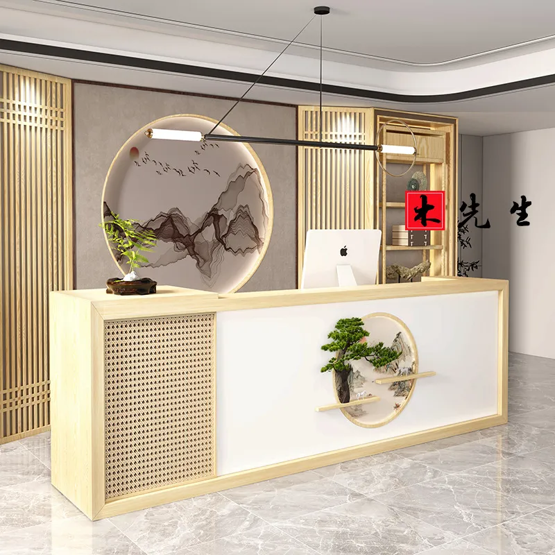 Стойка ресепшн из массива дере – обзор и цена Wellness Spa With Hotel